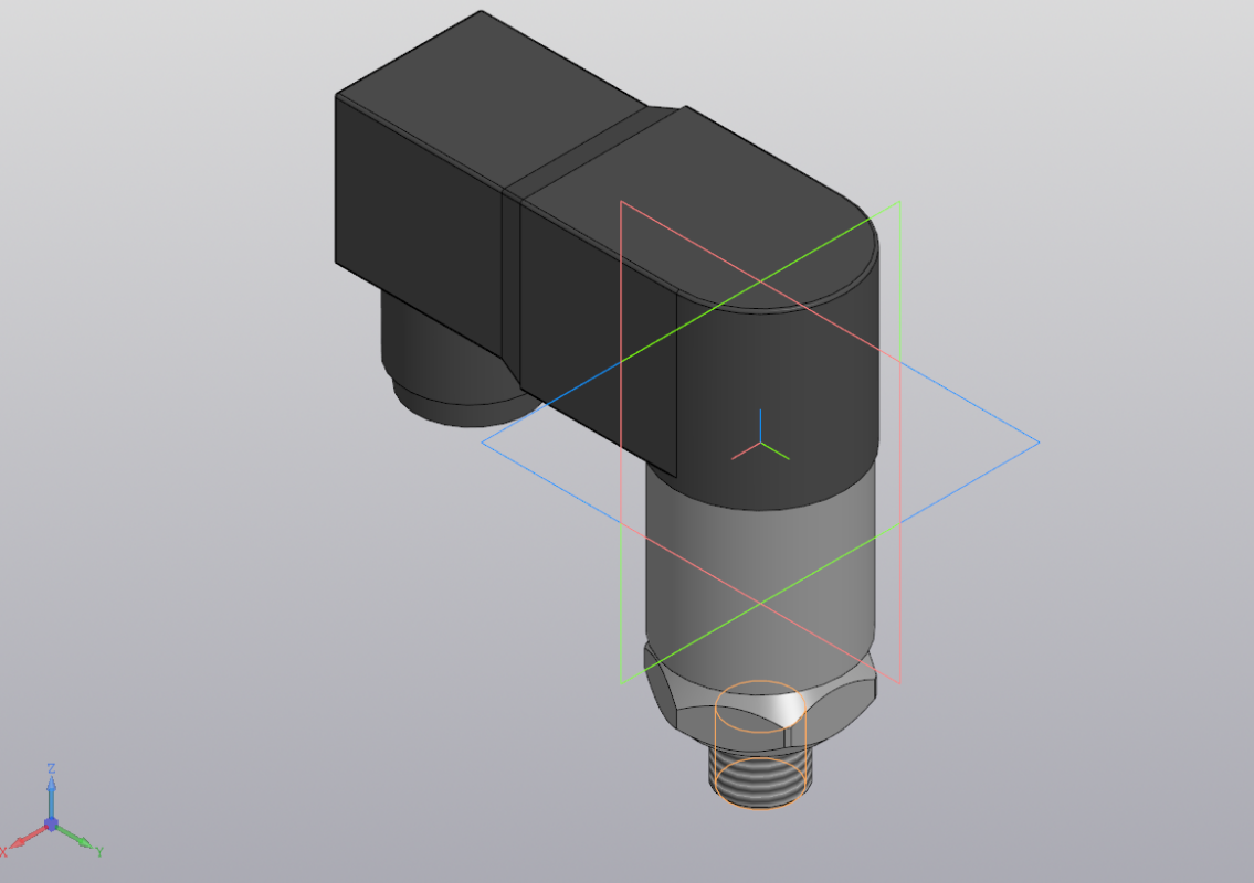 3D модель Реле давления малогабаритное ТИП РД