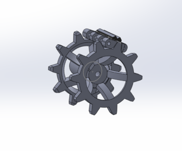 3D модель Трак гусеницы для печати