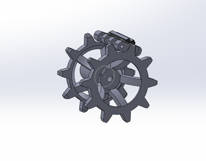 3D модель Трак гусеницы для печати