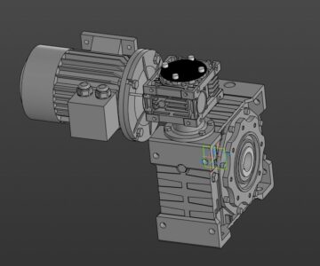 3D модель Редуктор DRV50-110