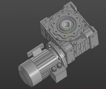 3D модель Редуктор MRV 110