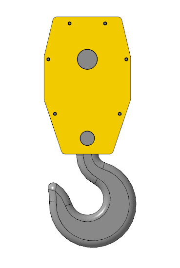 3D модель Крюковая обойма КАТО NK-1200s 45т