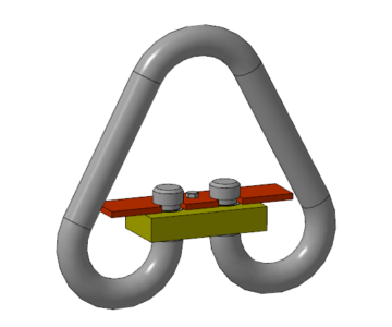 3D модель Звено стальное типа РТ2 10,0 т