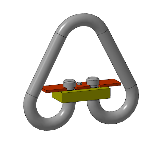 3D модель Звено стальное типа РТ2 10,0 т