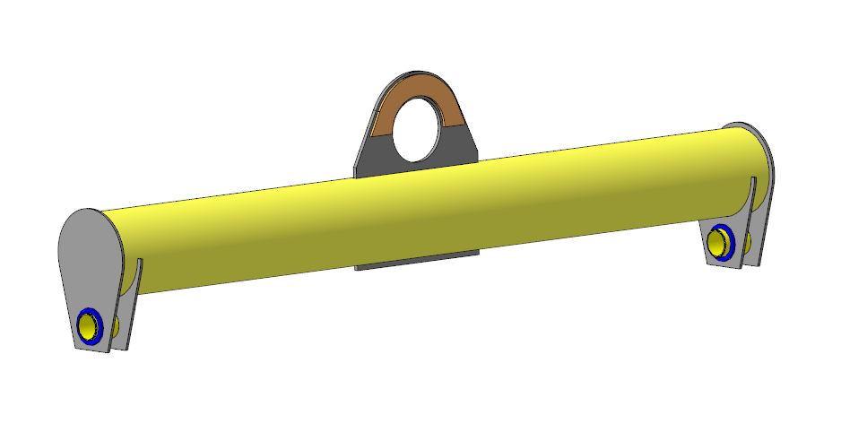 3D модель Траверса Q=12т