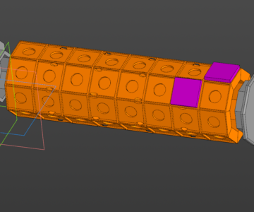 3D модель Стол для шахмат с магнитами