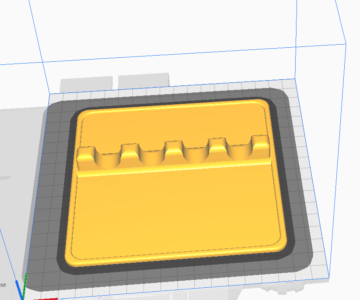 Чертеж Подставка для ложек для кухни