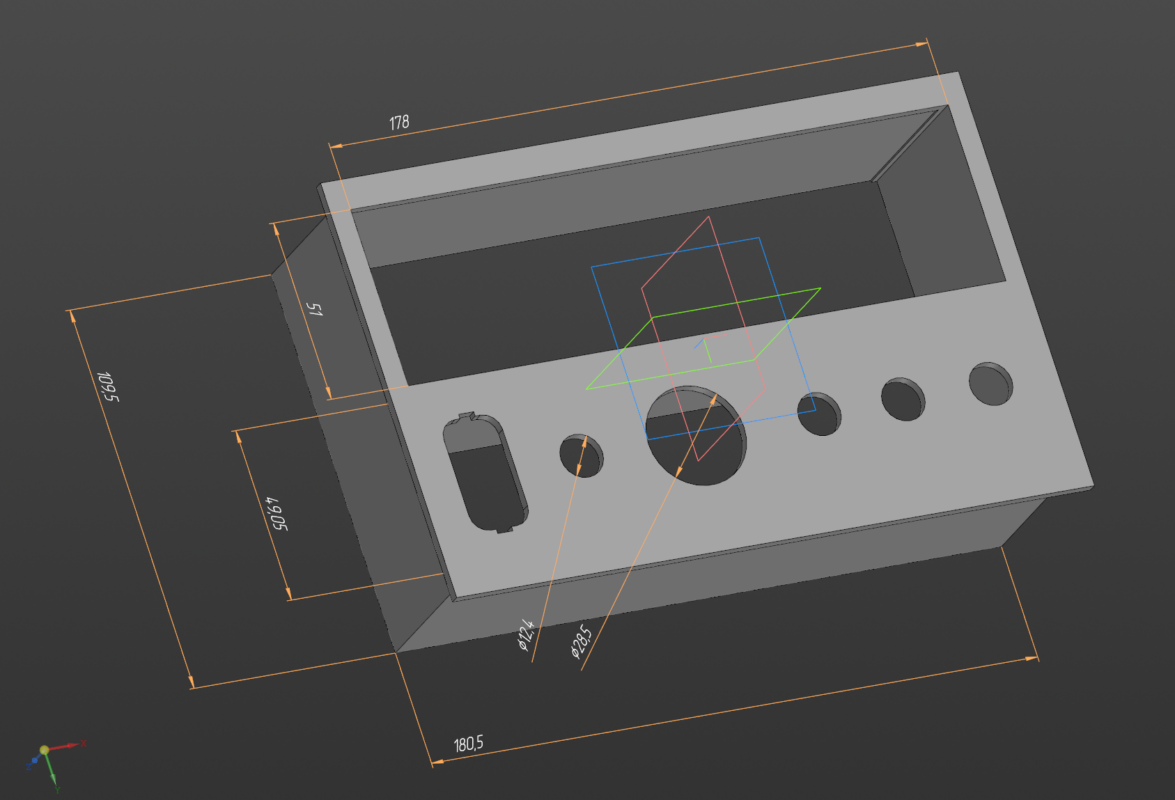 3D модель Вставка в штатное посадочное место Great Wall Safe