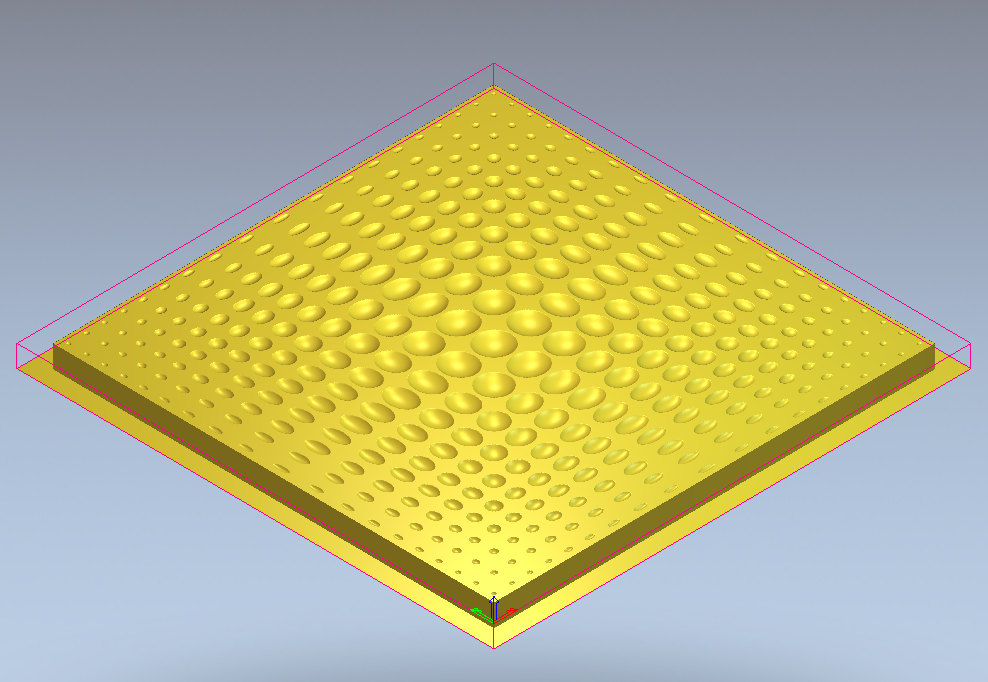 3D модель Стеновая панель 600х600 мм