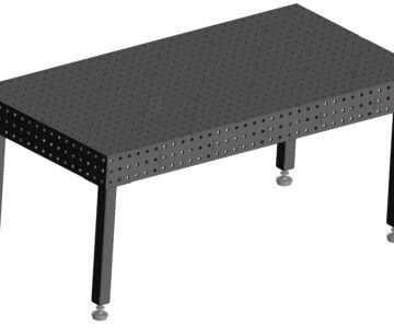 3D модель Сварочный стол 1800х900х800 на виброопорах