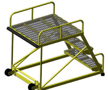 3D модель Стремянка 1220х950х775 мм.