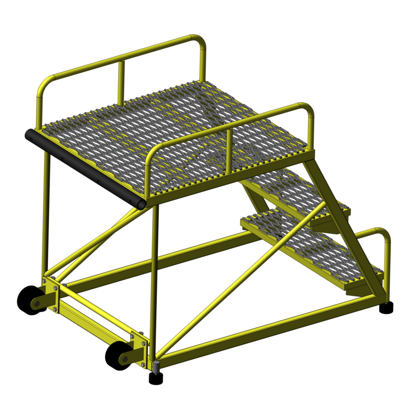 3D модель Стремянка 1220х950х775 мм.