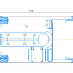 3D модель Шасси Mercedes Benz Zetros 6x6