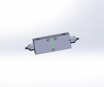 3D модель Тормозной Клапан VBCD 3/8“