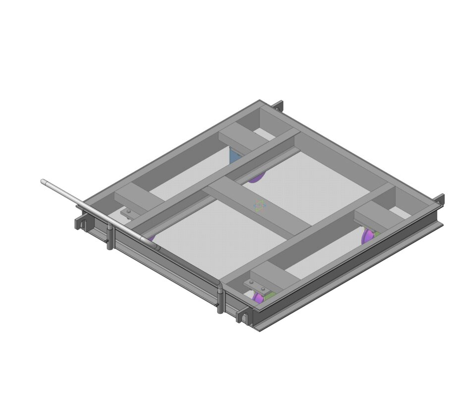 3D модель Тележка ручная ТР-2(1,5х1,5) 00.000 СБ