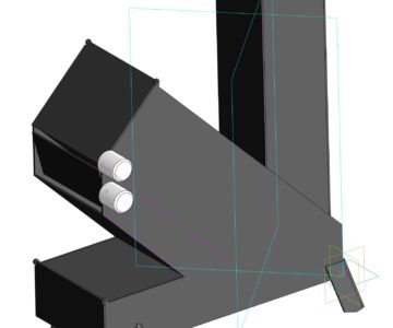3D модель Турбопечь 385х300х120