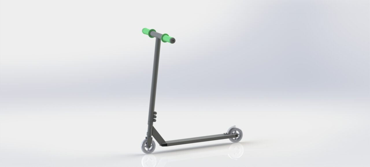3D модель Трюковый самокат