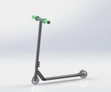 3D модель Трюковый самокат