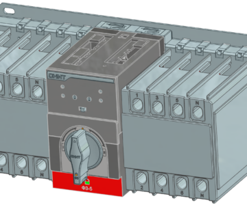 3D модель Устройство автоматического ввода резерва Chint серии NXZ(H)B