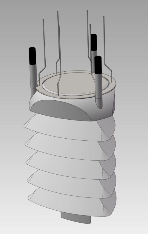 3D модель Метеостанция "VAISALA"