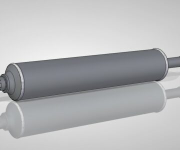 Чертеж Вал карданный передний LADA 2105-220201501