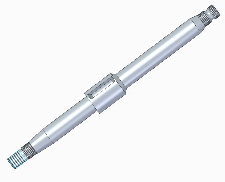 3D модель Рулевой вал ВАЗ 2110