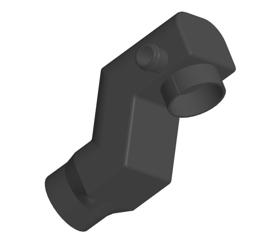 Чертеж Переходник для карбюратора K-151