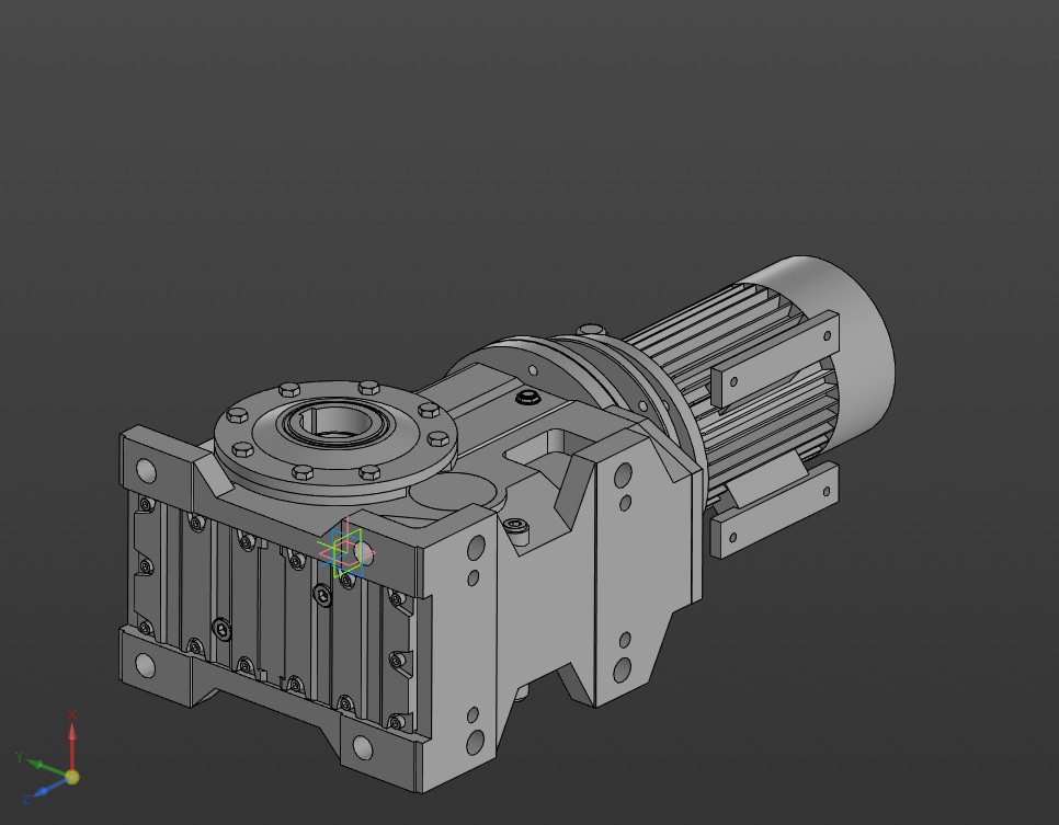 3D модель Редуктор VRC240