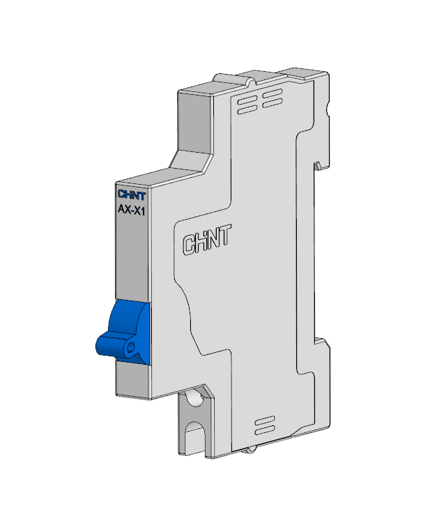 3D модель Вспомогательный контакт AX-X1 для NXB-63 (R)(CHINT)
