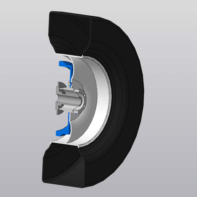 3D модель Колесо УАЗ сборка (R15) с шиной (235 75 R15) УАЗ