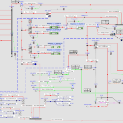Чертеж Тепловой расчёт водотрубного вспомогательного парового котла