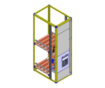 3D модель Ошиновка в системе ABB System pro E power