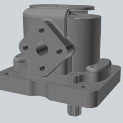 3D модель Массогабаритная 3D модель НШ-10