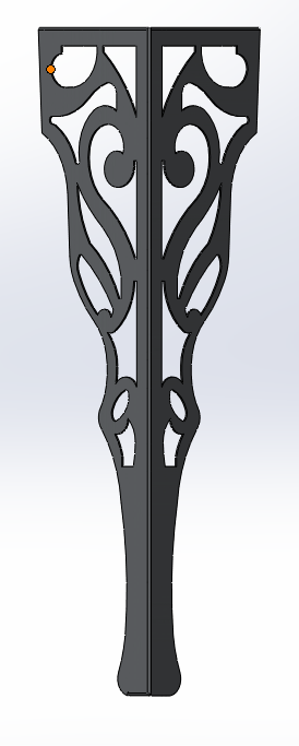 3D модель Ножки для столов декоративные