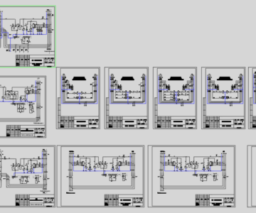 Чертеж Схемы разных АВР