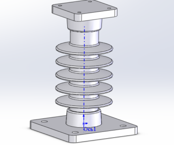 3D модель Изоляторы типа ОСК