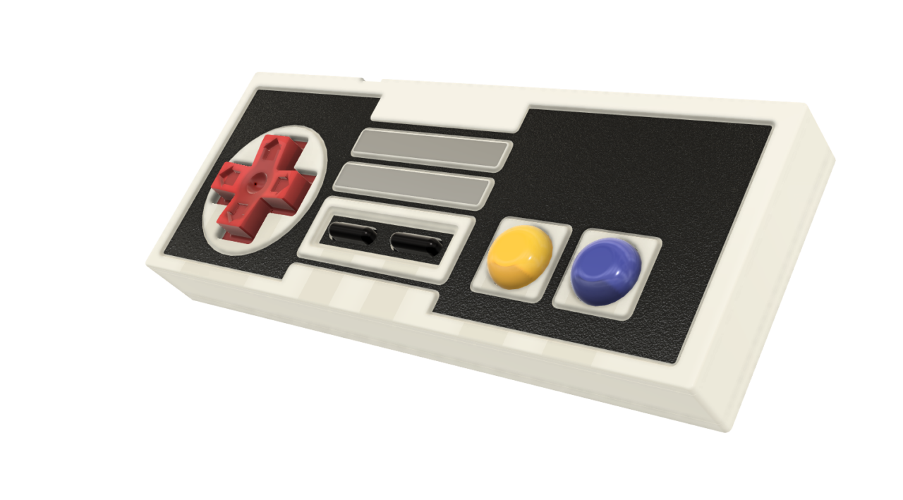 3D модель Геймпад для NEC и Dendy