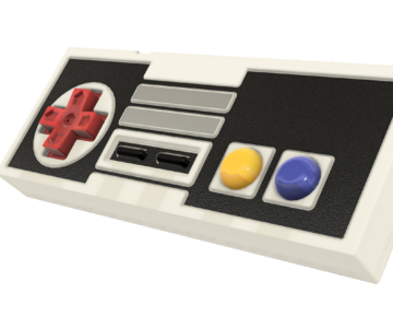 3D модель Геймпад для NEC и Dendy