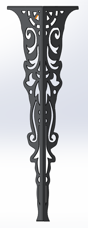 3D модель Ножки для столов декоративные