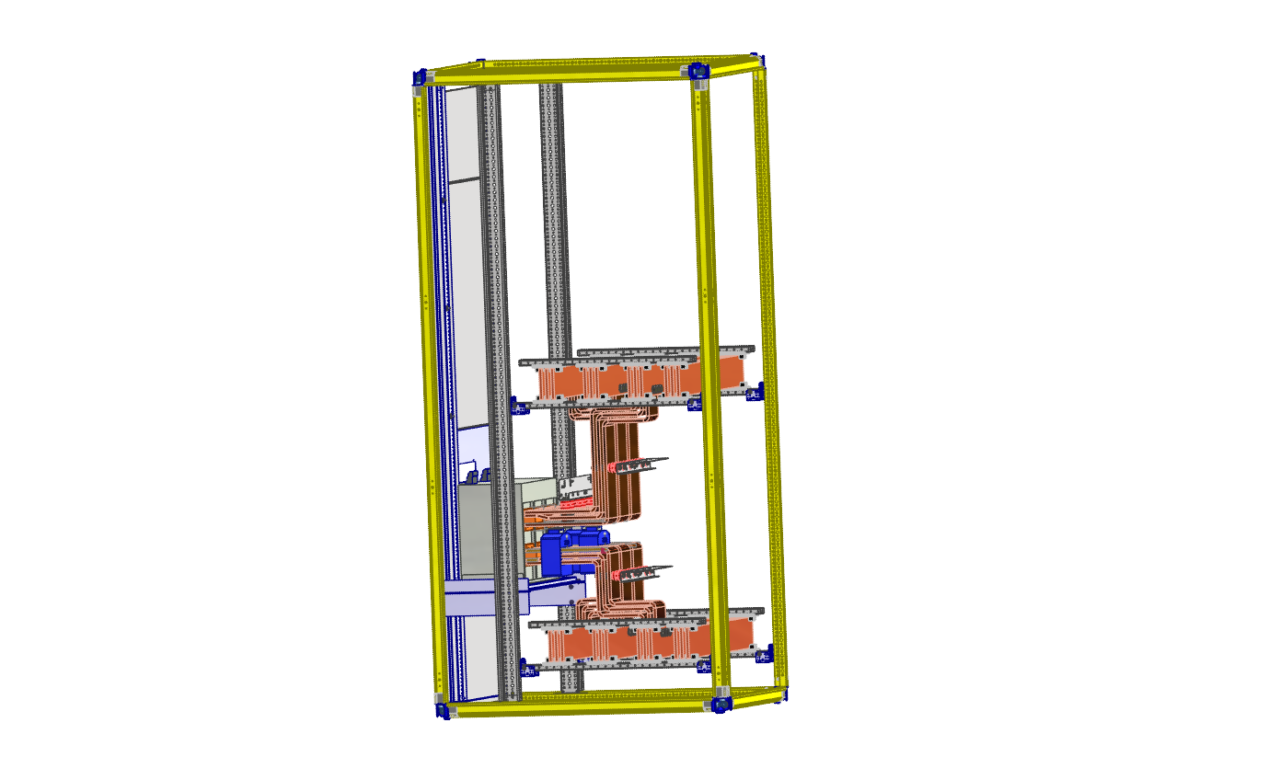 3D модель Ошиновка в системе ABB System pro E power