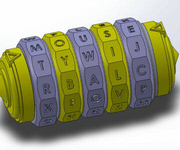 3D модель Криптес - головоломка