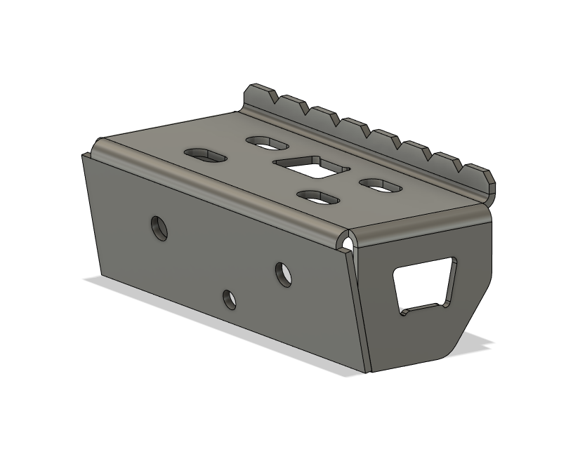 3D модель Лестница для установки на запасное колесо