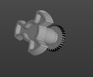 3D модель Вертел поддона для микроволновой печи