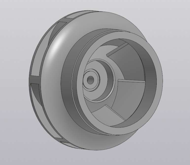 3D модель Крыльчатка насоса Kripsol KA-250, KAP-25