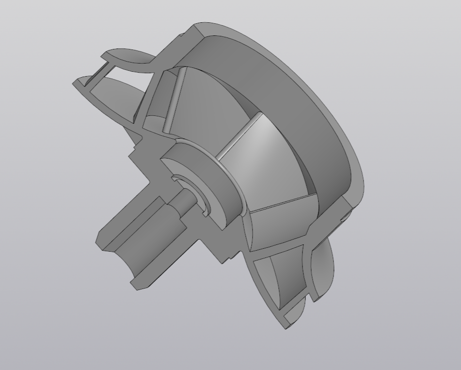3D модель Крыльчатка насоса Kripsol KA-250, KAP-25