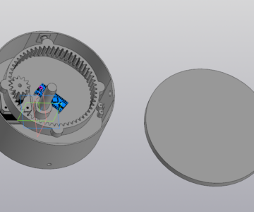 3D модель Поворотный стол АРДУИНО