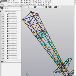3D модель Опора 35-3+5