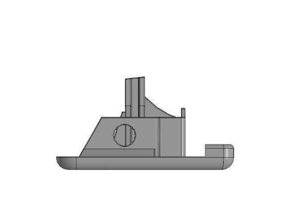 3D модель Ручка бардачка к UAZ Patriot