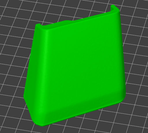 3D модель Заглушка рейлинга Toyota Ipsum 1996-2000