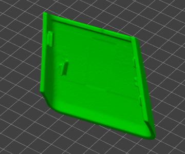 3D модель Заглушка рейлинга Toyota Ipsum 1996-2000